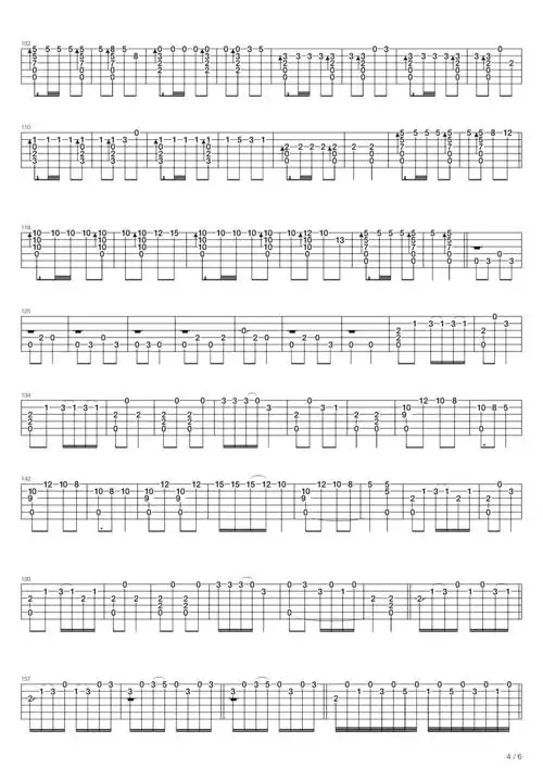 王惠然彝族舞曲方仁俊版吉他谱