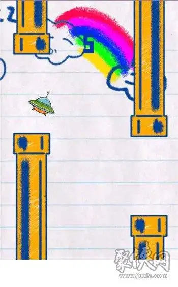 《纸上飞碟》游戏优势