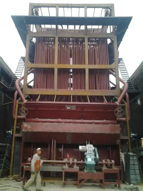 shw双锅筒横置式往复炉排蒸汽热水锅炉