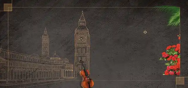 英伦复古背景图片