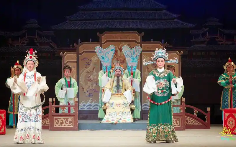 【4k越剧】金殿认子 嵊州市越剧团 裘巧芳 黄美菊 倪锦锦 陈亚军 王