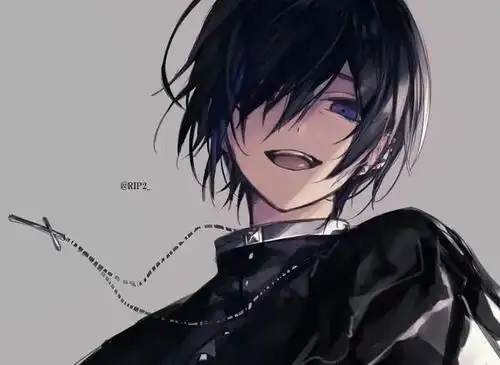 艺术家系列no.701-黑野京rip2 韩国画师 日系漫画酷帅病娇美少年