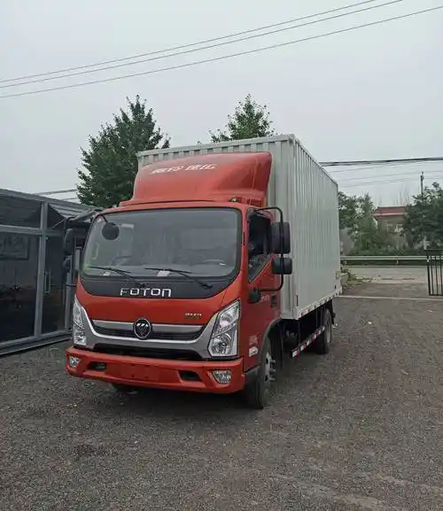 福田奥领42米蓝牌厢式货车北京大兴区哪里有经销商