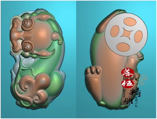 貔貅精雕jdp新款双面0495浮雕玉雕仿古瑞兽玉雕