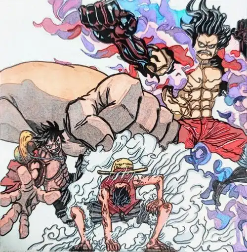 海贼王路飞各档位