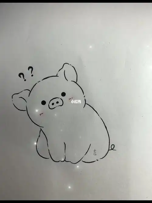 小猪简笔画