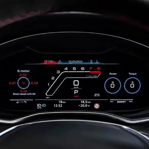 适用于奥迪a6la7c8q8液晶仪表盘a7a6l运动布局模式里程表汽车仪表