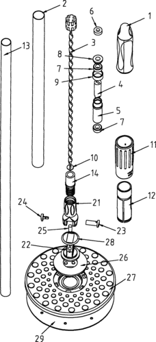 手压式旋转脱水拖把