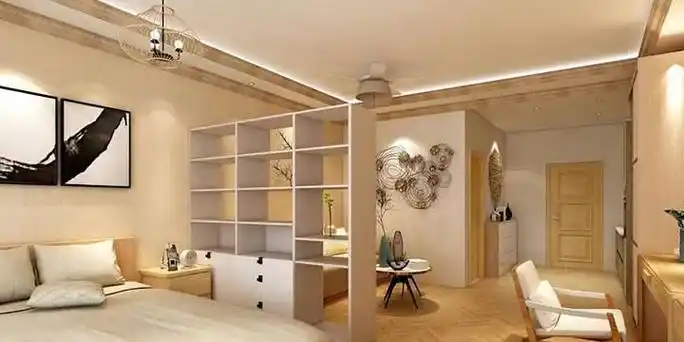 40平米一居室,宽敞装修显大气_空间_户型_整体