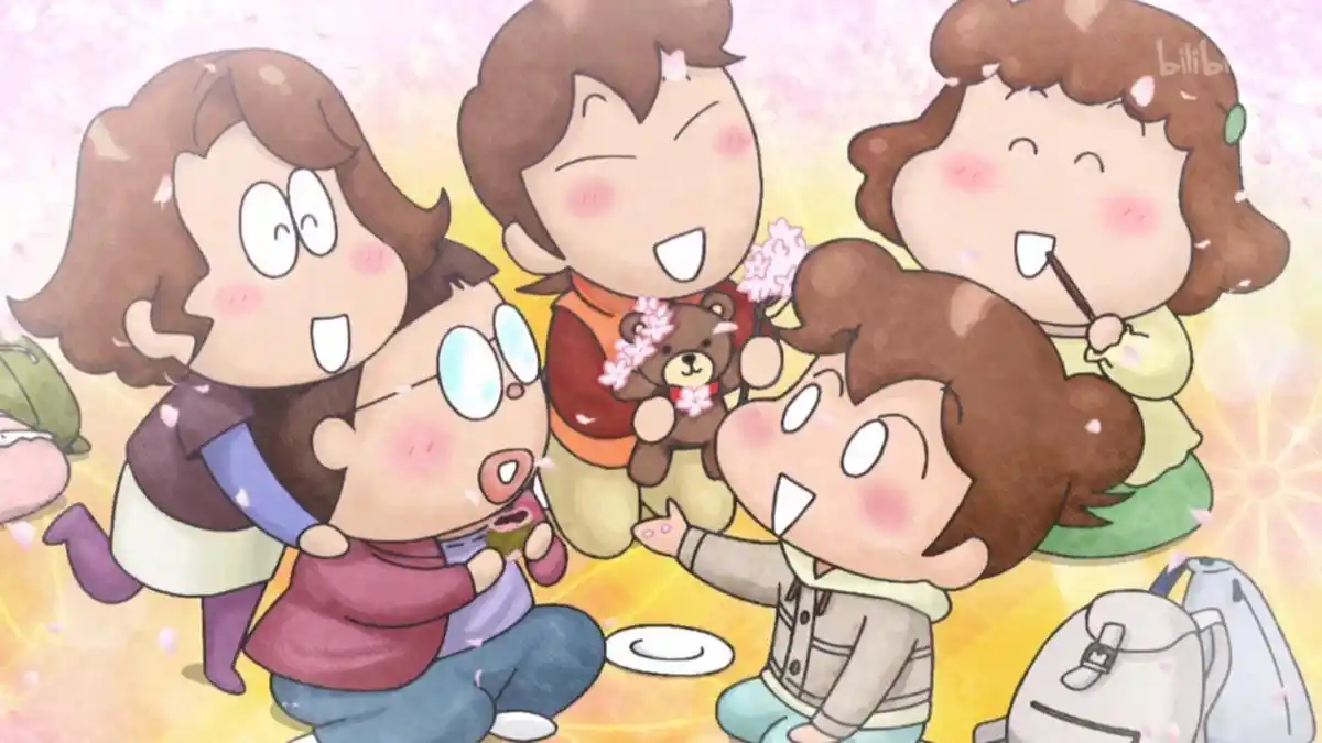 欢迎来到我们这一家幸福快乐的一家