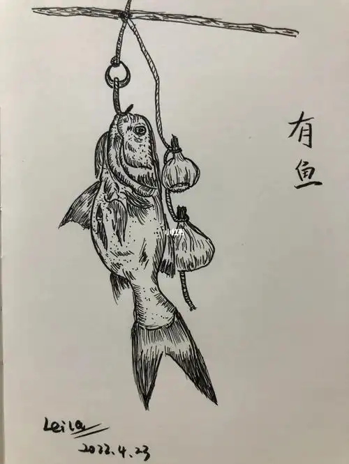 速写练习4100有鱼