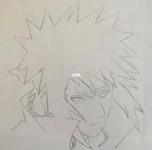 今天来画帅哥水门23ω23