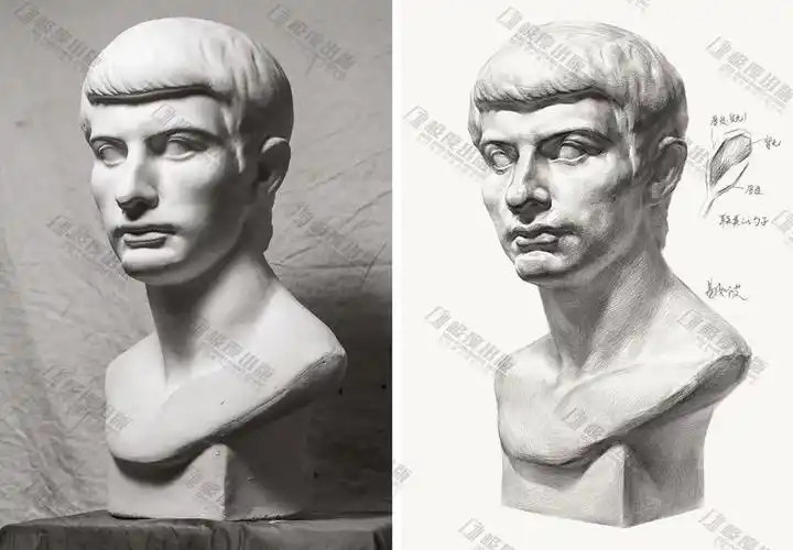 《极度联考 王牌素描石膏像》震撼上市!