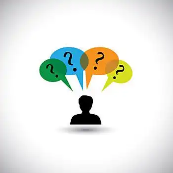 概念,矢量,人,思考,男人,演讲,泡泡,追求,图示,疑问,疑惑,许多,问询