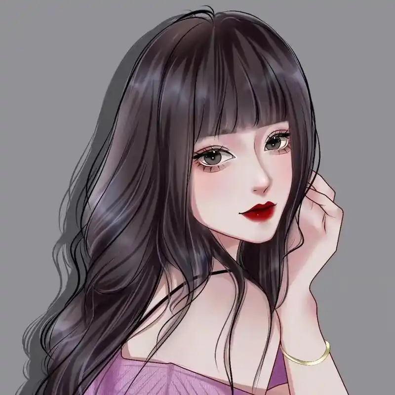 手绘头像|高冷女生头像|微信头像 手绘头像 超a御姐头像 微信头像