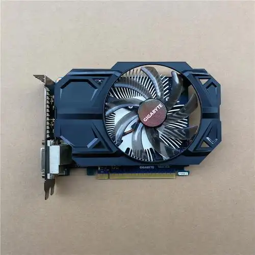 二手技嘉gtx750ti2g台式电脑独立游戏显卡hdmi支持显卡