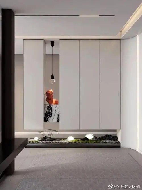 整理了九款很好看的玄关鞋柜设计,送给准备装修的你