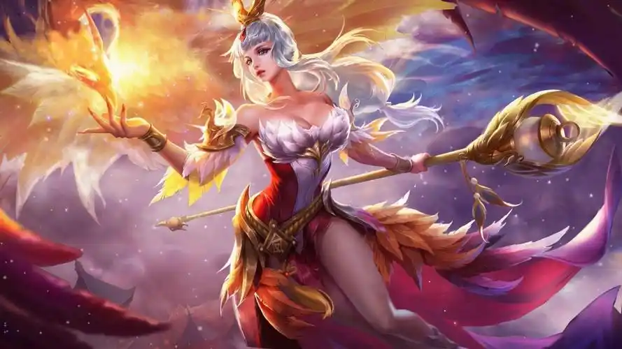 王者荣耀甄姬插画高清壁纸