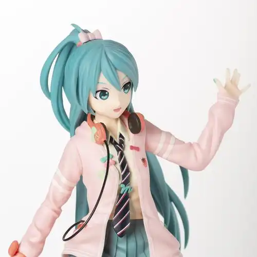 已抽评论关注抽奖粉丝600搬运2000了抽一波初音未来手办蝴蝶结女孩