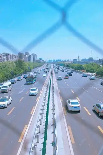 北京城市交通街景道路实拍摄影图配图