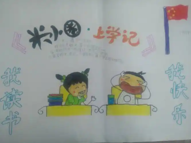 "书香润童年,阅读伴成长"三年级阅读海报秀