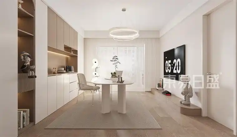 苏宁馨瑰园95平现代简约风格实景案例