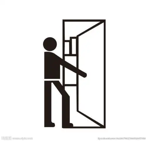 随手关门简笔画