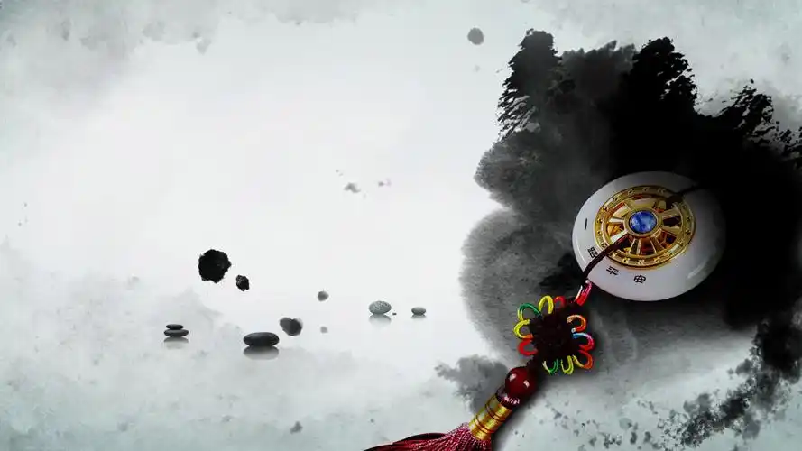 水墨挥洒桌面壁纸