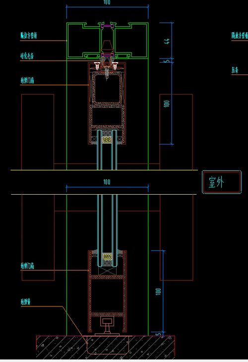 请问这种地弹门怎么算窗扇材料316灰色拉丝不锈钢包钢是什么