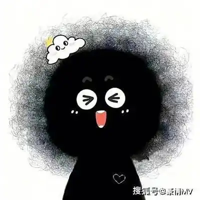 黑煤球搞怪头像高清_2023黑煤球头像图片合集