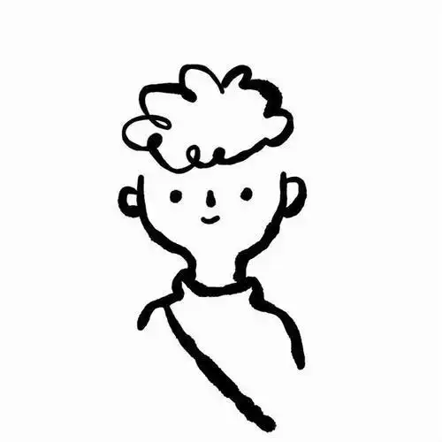 好看的男生头像简笔画