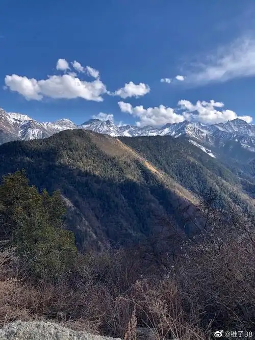 邛崃山中访蜀后