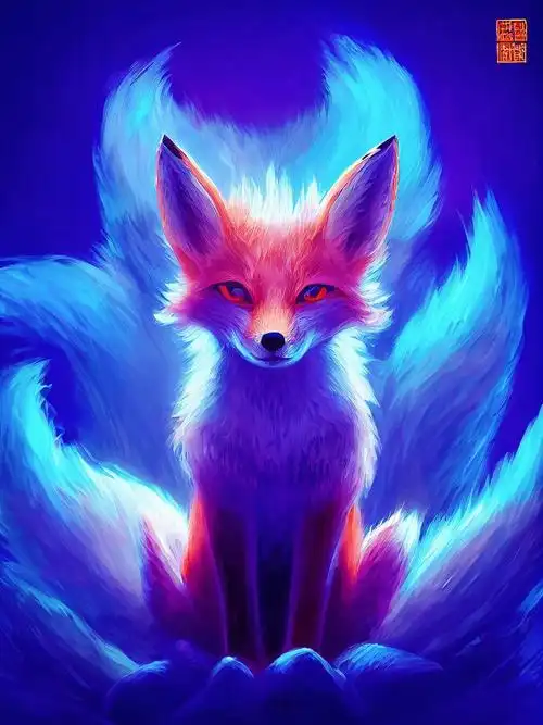 九尾狐(其状如狐而九尾)