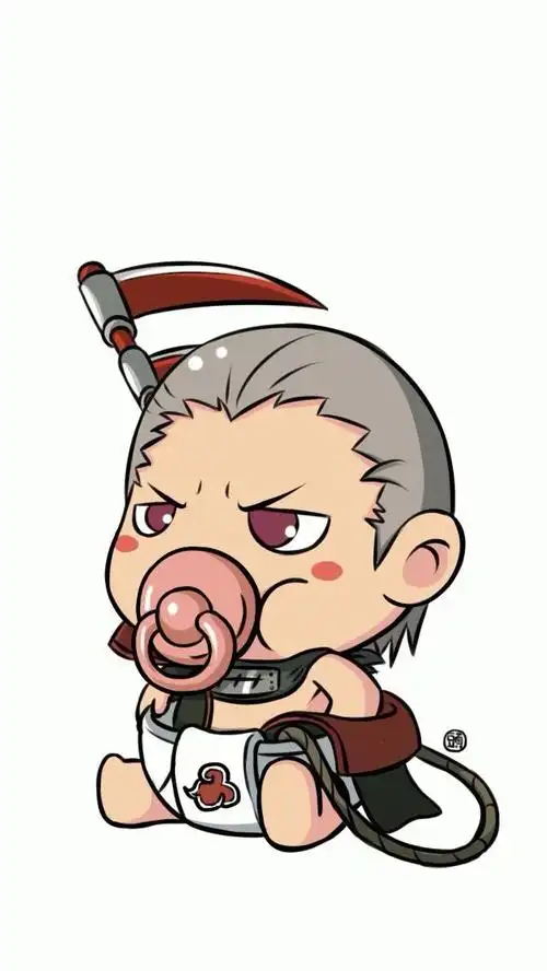 【火影忍者疾风传】晓-飞段-婴儿版 - 堆糖,美图壁纸兴趣社区