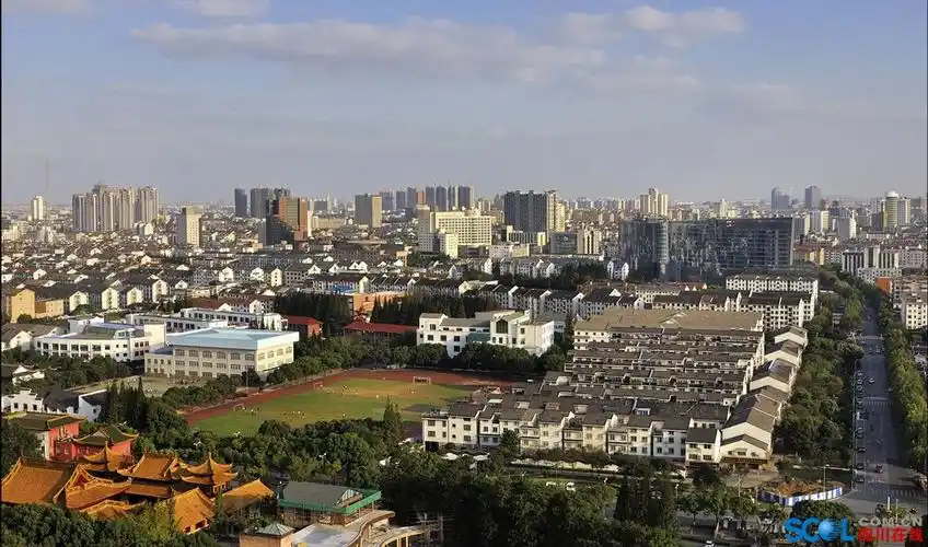 【高清新图】江苏昆山市区全貌 - 城市论坛 - 天府社区