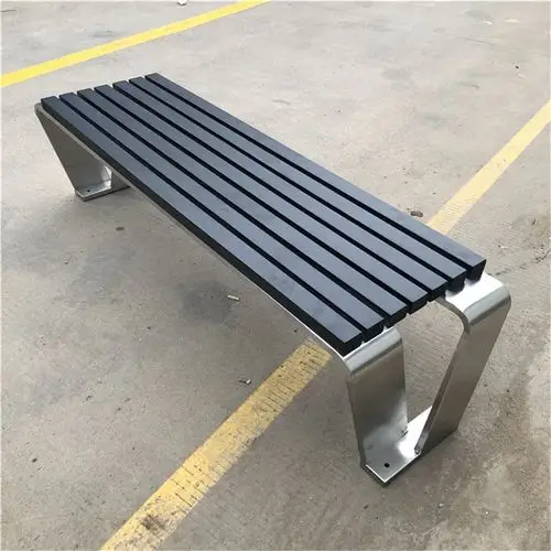 异形户外不锈钢长条凳