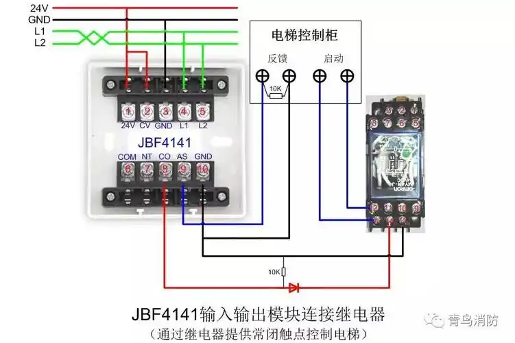 技术支持 | 青鸟消防产品接线示意图大全