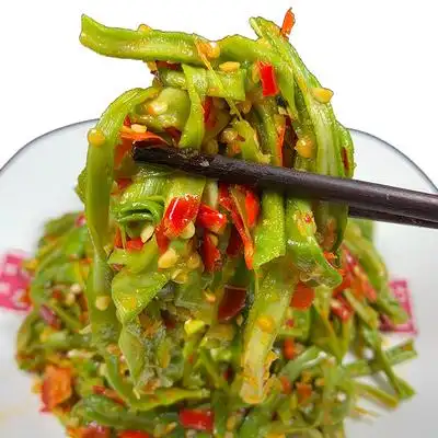 江西农家自制香辣贡菜脆椒下饭菜剁辣椒咸菜苔菜开胃即食宿舍罐头