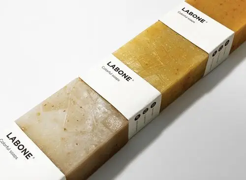 极简主义肥皂包装设计