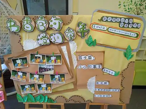 杭州官河锦庭幼儿园举办绘本节活动