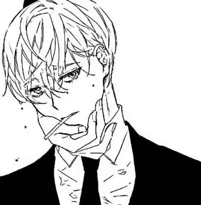 黑白漫画男头|动漫头像_腾讯新闻