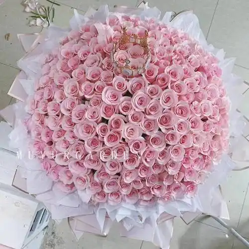 520朵999朵红玫瑰花束真花鲜花速递同城配送花店求婚上海北京生日华幻