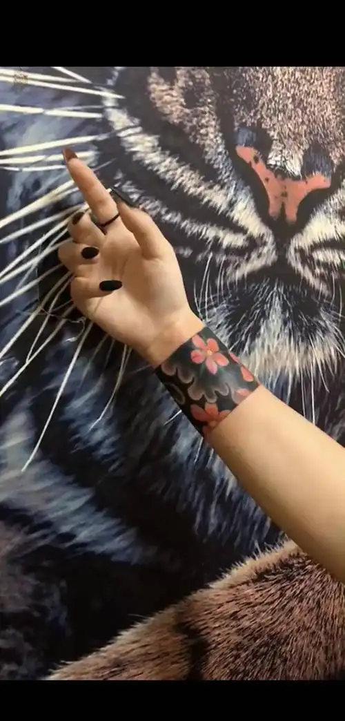 手环纹身图片手臂纹身图案