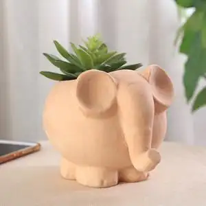 陶瓷花盆动物造型图片