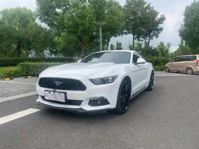 福特野马中规性能版 16.98万元 车型:跑车 车体颜色:白 - 抖音