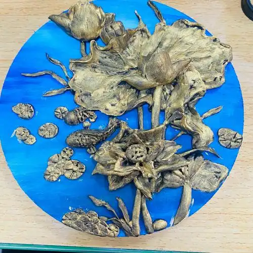 超轻粘土仿铜画