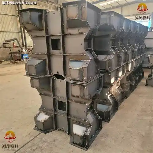 四脚空心消浪块模具 源茂大坝防浪石模具_结构_产品_模型