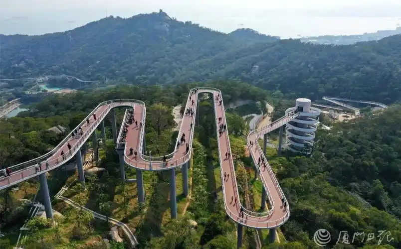 厦门健康步道花海线!|花海_新浪财经_新浪网