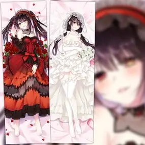 约会大作战 时崎狂三 三三 三爷 动漫等身抱枕 2wt抱枕套