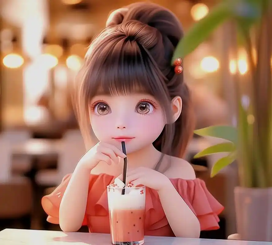 可爱的女孩头像与你分享